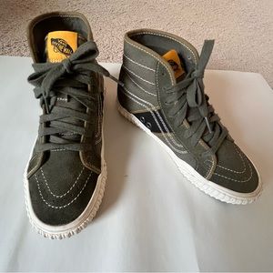 Vans Sk8-Hi Gym Issue World Code Olive Green Skateboarding Shoes M6.5 W8